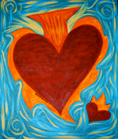 Flaming Corazon