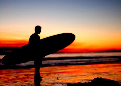 Sunset Surfer