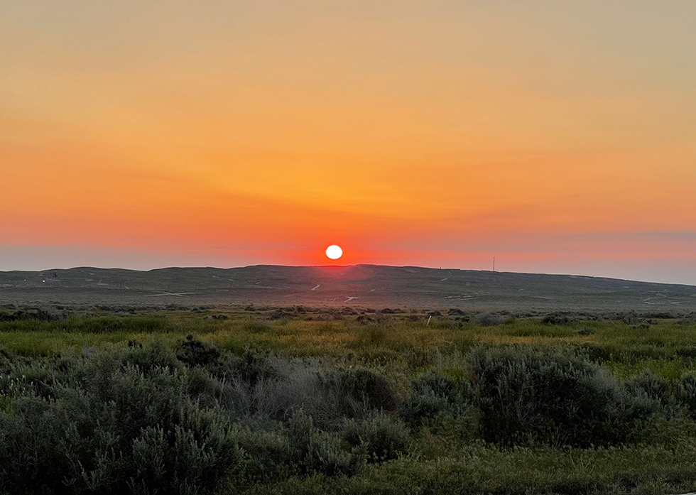 Orange Sunset 2 (Taft, CA)